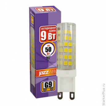 Лампа светодиодная PLED-G9 9w 2700K 590Lm 175-240V Jazzway