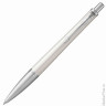 Ручка шариковая PARKER "Urban Premium Pearl Metal CT", корпус жемчужно-белый, латунь, лак, хром, 1931611, синяя