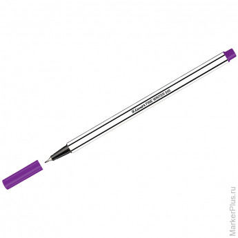 Ручка капиллярная Luxor 'Fine Writer 045' фиолетовая, 0,8мм, 10 шт/в уп