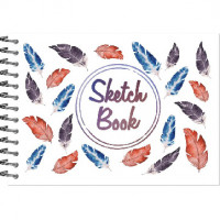 Скетчбук А6,60л,бл.офсет 100гр,бок.спир,жестк.подл.SKETCHBOOK MINI 2620 ассорти