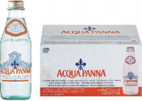 Вода минеральная Acqua Panna 0,25 л негаз. стекло 24 шт/уп, комплект 24 шт