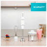 Блендер погружной SCARLETT SC-HB42F06, 850Вт, 2 скорости, 3 насадки, стакан, белый Блендер погружной SCARLETT SC-HB42F06, 850Вт, 2 скорости, 3 насадки, стакан, белый