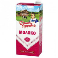 Молоко Домик в Деревне 3,2% 950г