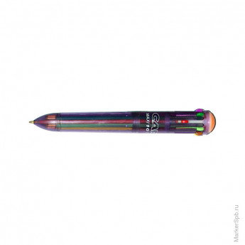 Ручка шариковая автоматическая "Сarioca Maxi Fluo", 10цв., 0,7мм