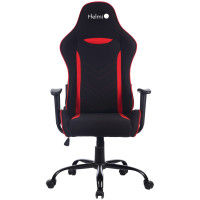 Кресло игровое Helmi HL-G06 'Winner', ткань черная/красная