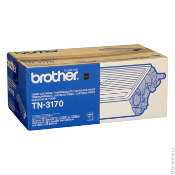 Картридж лазерный BROTHER (TN3170) HL-5250DN/DCP-8065DN и другие, оригинальный, ресурс 7000 стр.