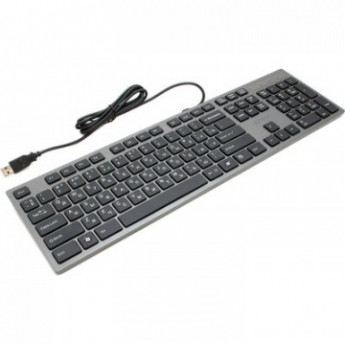 Клавиатура A4 KV-300H серый/черный USB slim