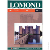 Бумага А3 для стр. принтеров Lomond, 90г/м2 (100л) мат.одн.