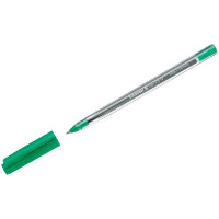 Ручка шариковая Schneider "Tops 505 M" зеленая, 1,0мм, прозрачный корпус 50 шт/в уп