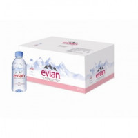 Вода минеральная Evian ПЭТ 0,33л негаз. 24шт/уп, комплект 24 шт