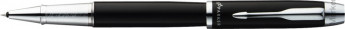 Ручка-роллер "IM Black Lacquer CT" черная, 0,8мм, подар.уп.