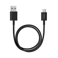 Кабель Deppa USB A - USB Type-C, USB 3.0, 1.2м, черный