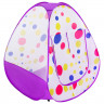 Детская игровая палатка-лабиринт с тоннелем и сухим бассейном, 90x190x270 см, BRAUBERG KIDS, 665172