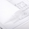 Калька для чертежных и дизайнерских работ папка, А4, 210х297 мм, 40 г/м2, 40 листов, BRAUBERG, 116375