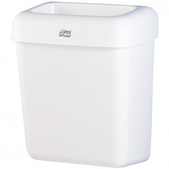 Контейнер для мусора Tork Mini bin (B2), пластик, белый, 20л.
