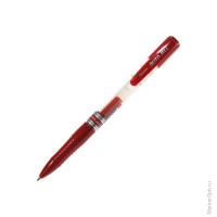 Ручка гелевая автоматическая красная, 0,7мм, 5 шт/в уп