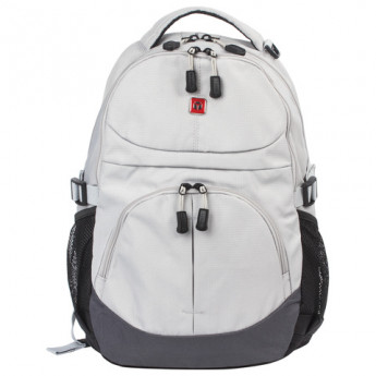 Рюкзак B-PACK 'S-07' (БИ-ПАК) универсальный, уплотненная спинка, облегчённый, белый, 46х32х15 см, 226954