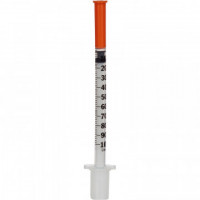 Шприц 3-комп. однораз. инс.1мл U-100 инт. 30G (0,30х8) BD 10шт/уп, комплект 10 шт