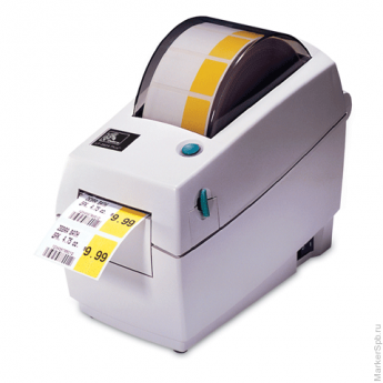Принтер этикеток ZEBRA LP2824 Plus, термопечать, ширина этикетки 25,4-60 мм, диаметр рулона до 127 мм, 203 dpi, USB