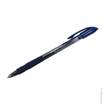 Ручка шариковая "GRAPHO", синяя, 0,5мм, грип