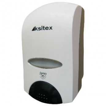 Дозатор для жидкого мыла-пены KSITEX, наливной, белый, 1 л, FD-6010