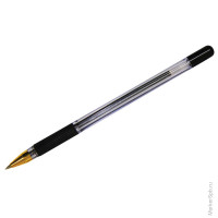 Ручка шариковая "MC Gold" черная, 0,5мм, грип, штрих-код 10 шт/в уп