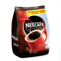 Кофе растворимый NESCAFE "Classic", гранулированный, 750 г, мягкая упаковка, 11623339
