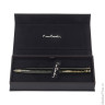 Ручка шариковая PIERRE CARDIN TRESOR (Пьер Карден), корпус черный, латунь, золото, PC2424BP, синяя