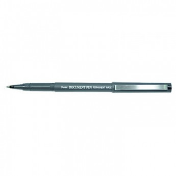 Роллер PENTEL Dokument Pen 0,3мм метал.клип, черный ст. Япония