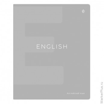 Тетрадь предметная 48л. Greenwich Line "Color theory" - Английский язык, пантонная печать, матовая ламинация, выборочный УФ-лак, 70г/м2