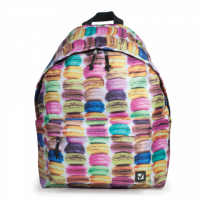 Рюкзак BRAUBERG, универсальный, сити-формат, разноцветный, "Сладости", 20 литров, 41х32х1