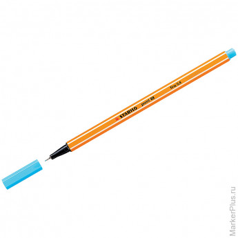 Ручка капиллярная Stabilo "Point 88" небесная лазурь, 0,4мм