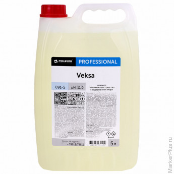 Средство для уборки санитарных помещений, 5 л, PRO-BRITE VEKSA, кислотное, концентрат, 091-5