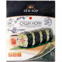 Морская водоросль Суши-Нори Sen Soy, 10листов/28гр.