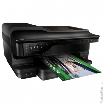 МФУ струйное HP Officejet 7612 (принтер, сканер, копир, факс), A3, 4800х1200, 15 стр./мин, 12000 стр