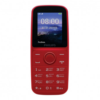 Мобильный телефон Philips E109 Xenium (Red)