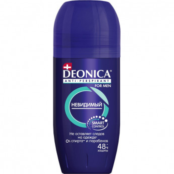 Дезодорант антиперспирант DEONICA FOR MEN Невидимый мужск. ролик 50 мл