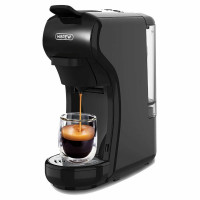 Кофемашина капсульная 4 в 1 NESPRESSO/DOLCEGUSTO/чалды/молотый HIBREW H1A, 1450 Вт, объем 0,7 л, черная Кофемашина капсульная 4 в 1 NESPRESSO/DOLCEGUSTO/чалды/молотый HIBREW H1A, 1450 Вт, объем 0,7 л, черная