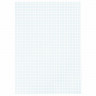 Бумага писчая в клетку А4, 65 г/м2, 100 листов, белизна 92% (ISO), STAFF, 115343