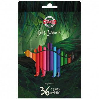 Карандаши цветные KOH-I-NOOR DINO 36 цв/наб 3595036007KSRU