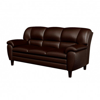 Мягкая мебель MV_ERest_BAYU диван 3м PU Ecotex 3069 (т-коричневый)