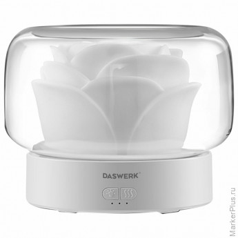 Увлажнитель воздуха аромадиффузор, подсветка и таймер, 400 мл, Аромамасло в ПОДАРОК, DASWERK, 456848