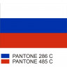 Флаг РФ 225х150 см, уличный, флажная сетка