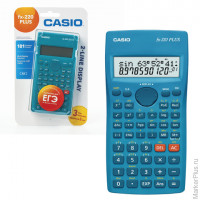 Калькулятор CASIO инженерный FX-220PLUS-S, 181 функция, питание от батареи, 155х78 мм, блистер, серт