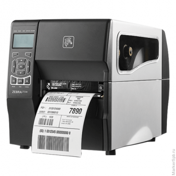 Принтер этикеток ZEBRA ZT230, термопечать, ширина этикетки 19-114 мм, рулон до 203 мм, 203 dpi
