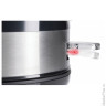 Чайник BOSCH TWK7403, 1,7 л, 2200 Вт, закрытый нагревательный элемент, пластик, черный