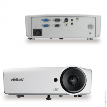 Проектор мультимедийный VIVITEK D552, DLP, 800x600, 3000 Лм, 15000:1, 2.3кг, 3D, 38006