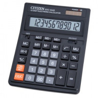 Калькулятор настольный CITIZEN бухг. SDC-444S 12 разряд. Dual Power