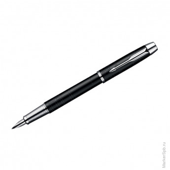 Ручка перьевая "IM Premium Matte Black CT" 0,8мм, подар.уп.