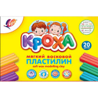 Пластилин Луч мягкий Кроха 20 цв., 31С 2063-08